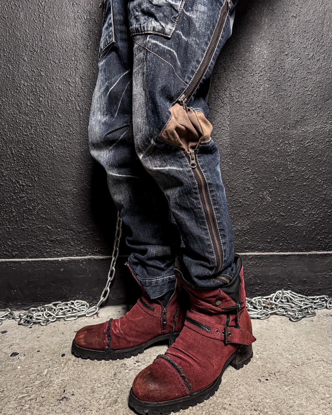 PPFM – Zipper Detail Denim Pants 상품이미지9