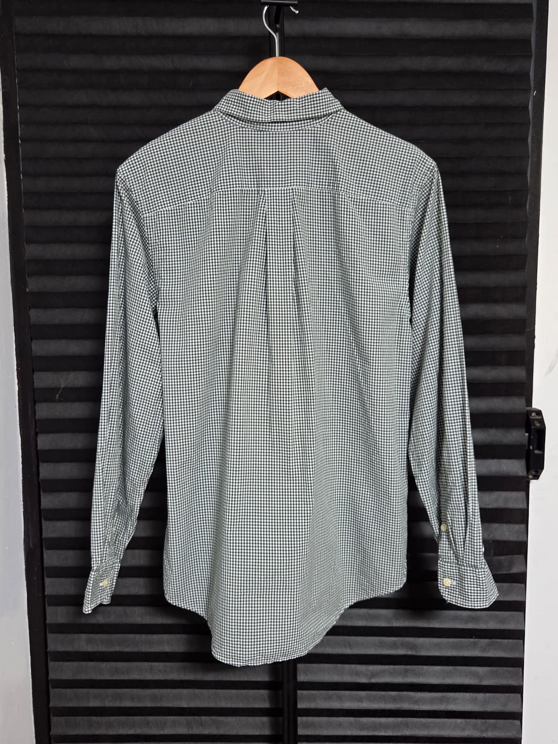 [폴로 랄프로렌] 코튼 깅엄 체크 버튼다운 셔츠 | 00149 상품이미지6