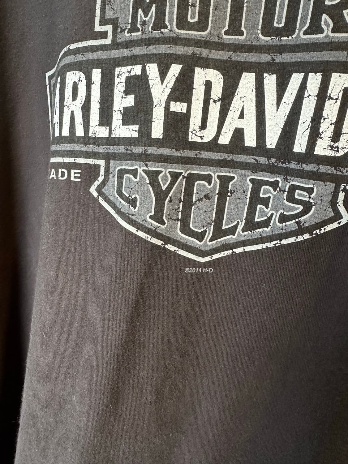 할리데이비슨 프린팅 롱슬리브 티셔츠 상품이미지5