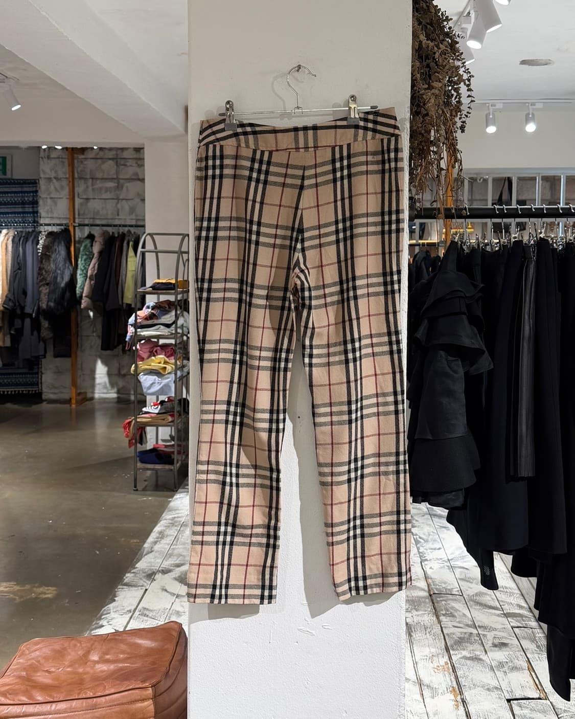 버버리 베이지 노바체크 팬츠 상품이미지6