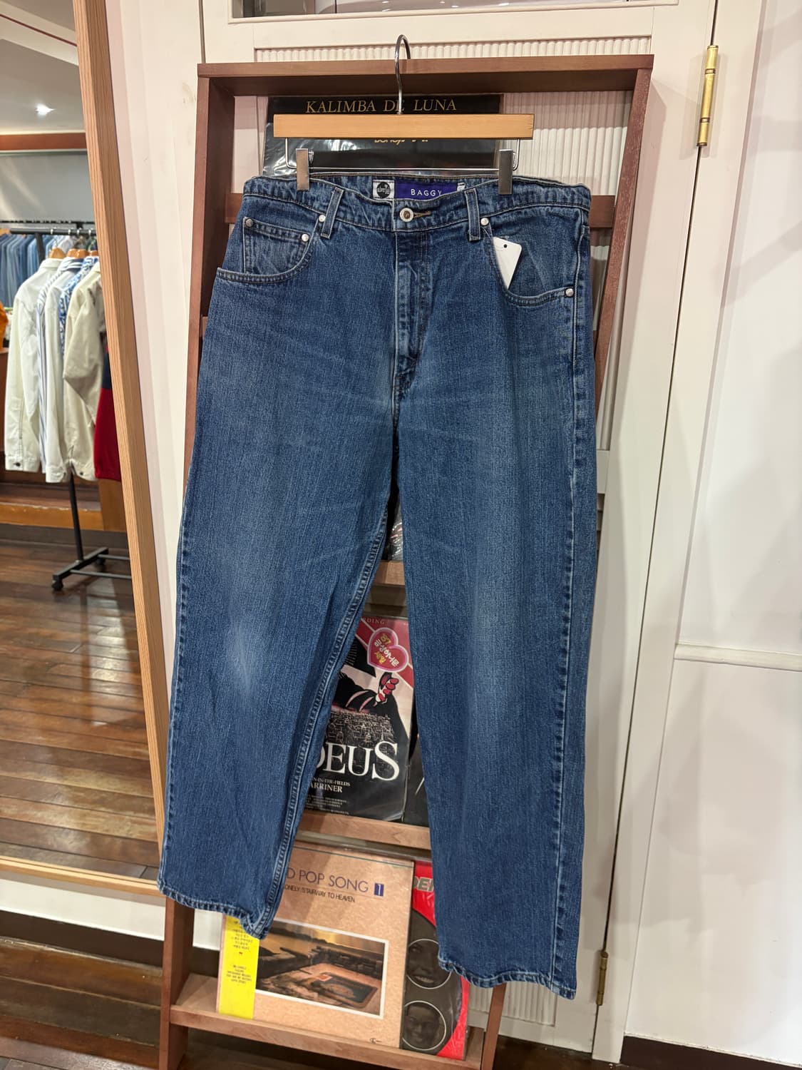 J39 90s 리바이스 실버탭 배기 데님팬츠 36X32 상품이미지1