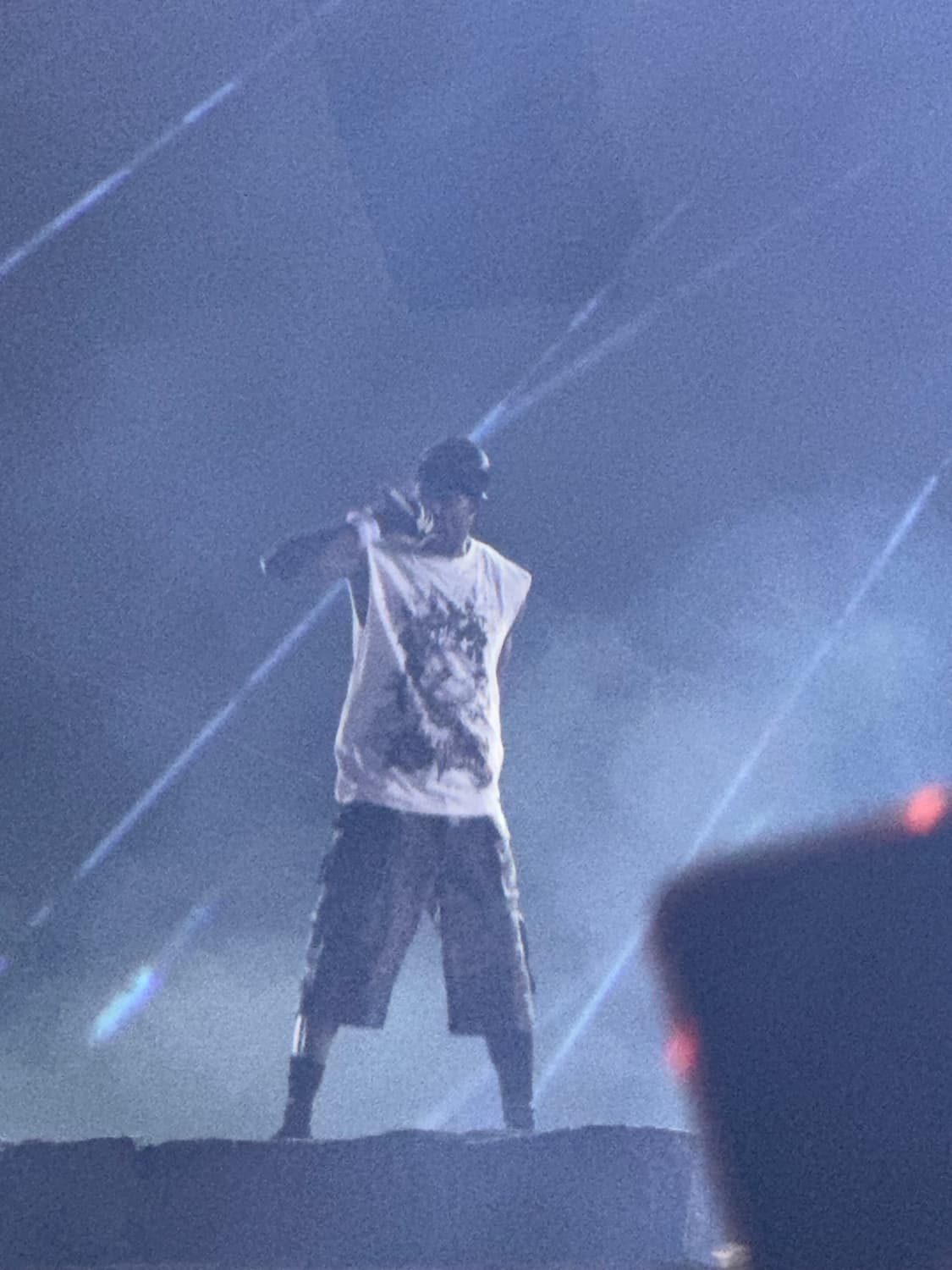 Travis Scott 2025.10.25 고양 MD 유토피아 반팔티 L 상품이미지2