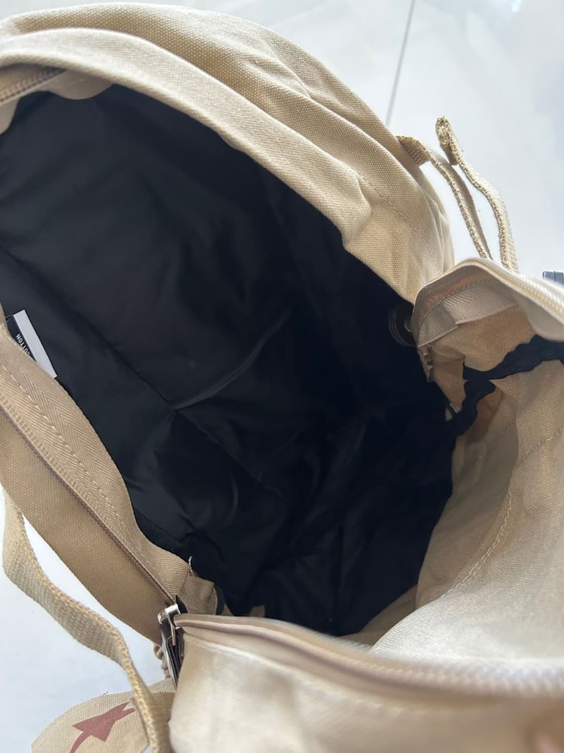 VINTAGE CANVAS COMPACT BACKPACK 컴팩트 백팩 상품이미지4