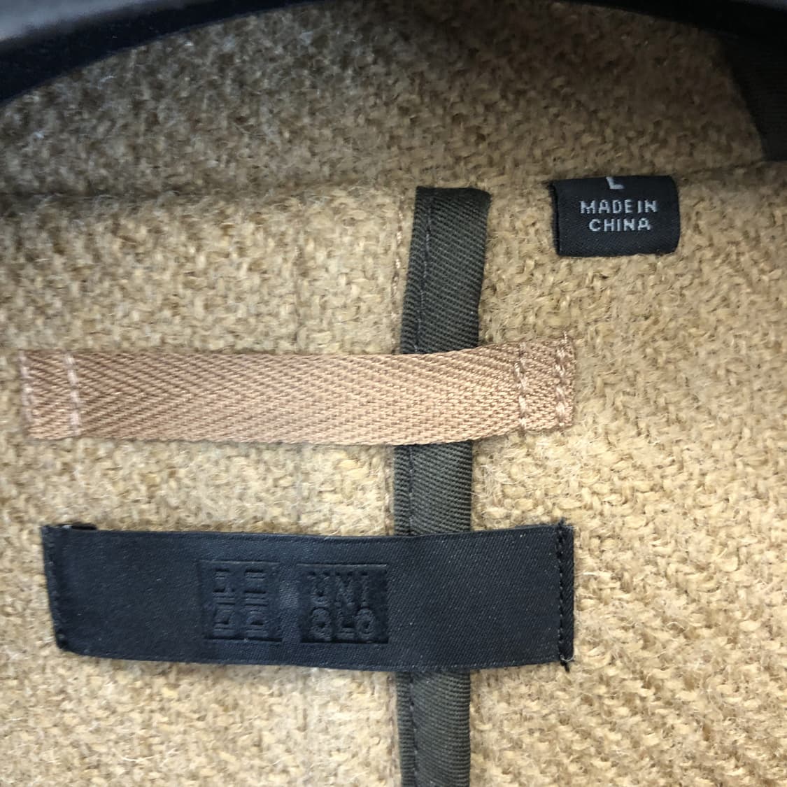 유니클로 더플코트 L 카멜브라운  상품이미지5