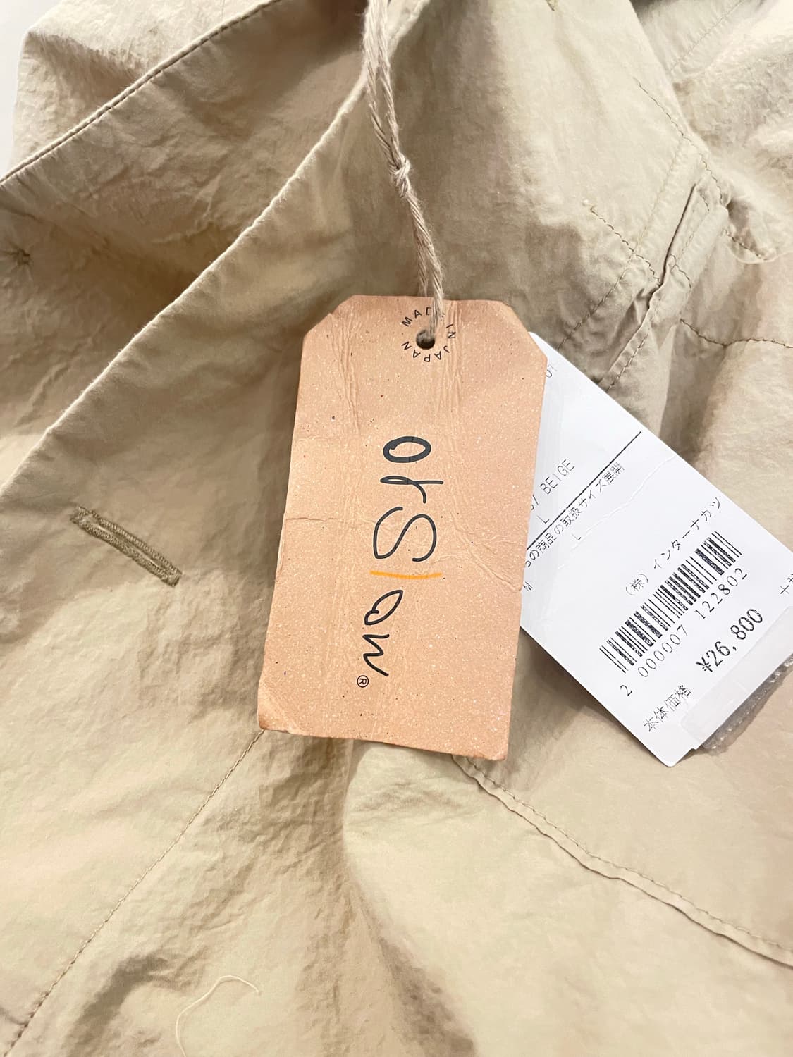 orSlow  Light Cotton Work Jacket 상품이미지5