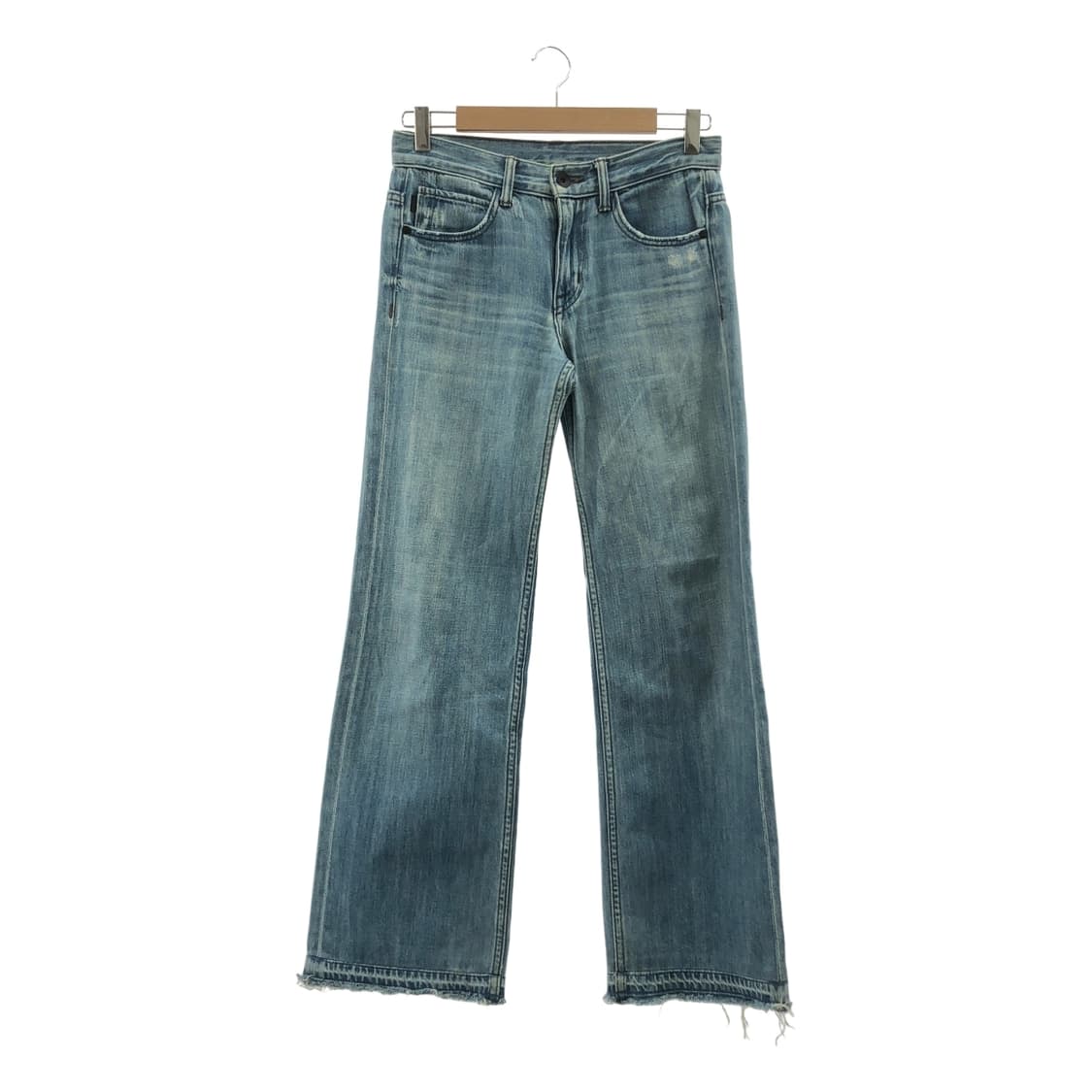 헬무트랭 인디고 워시드 부츠컷 데님팬츠 상품이미지1