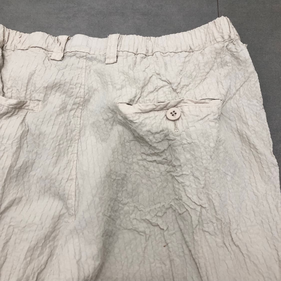 아이엠맨 immen 이세이미야케 옴므플리세 시어서커 팬츠 3 상품이미지6