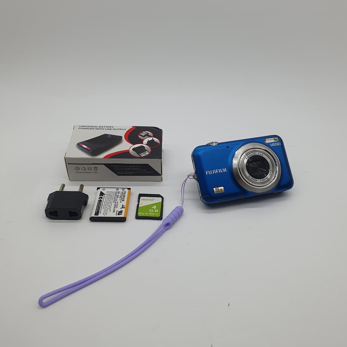 작례⭕️ 후지 파인픽스 JX280 파스텔 블루💠빈티지 디카 디지털카메라 상품이미지10