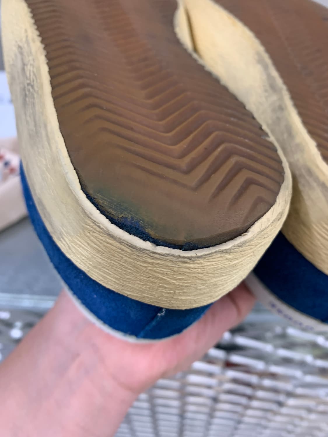 골든구스 슈퍼스타 스웨이드 블루 42(265) 상품이미지9