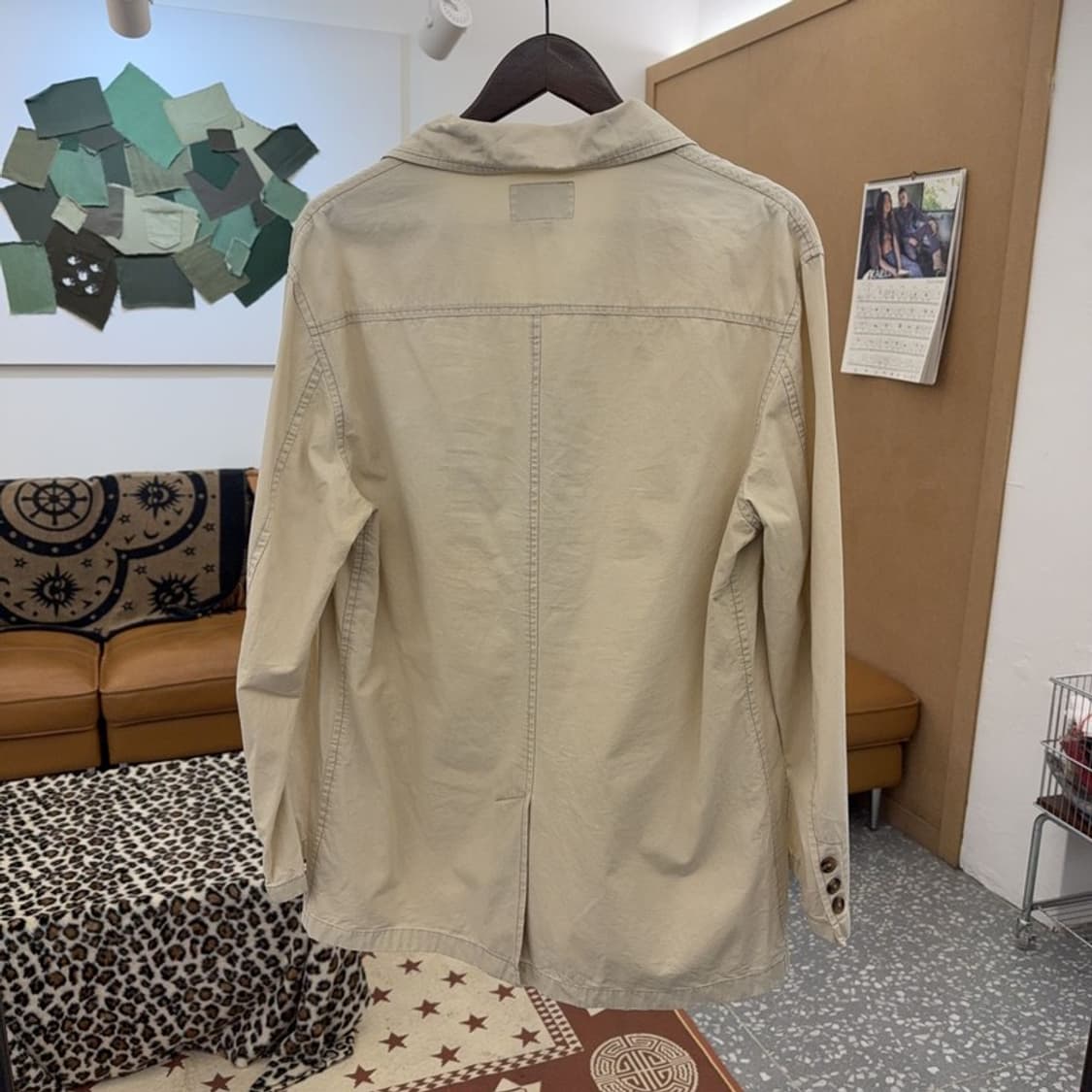 폴로 랄프로렌 진스 베이직 하프코트 셔츠 워크자켓 L C09129 상품이미지4