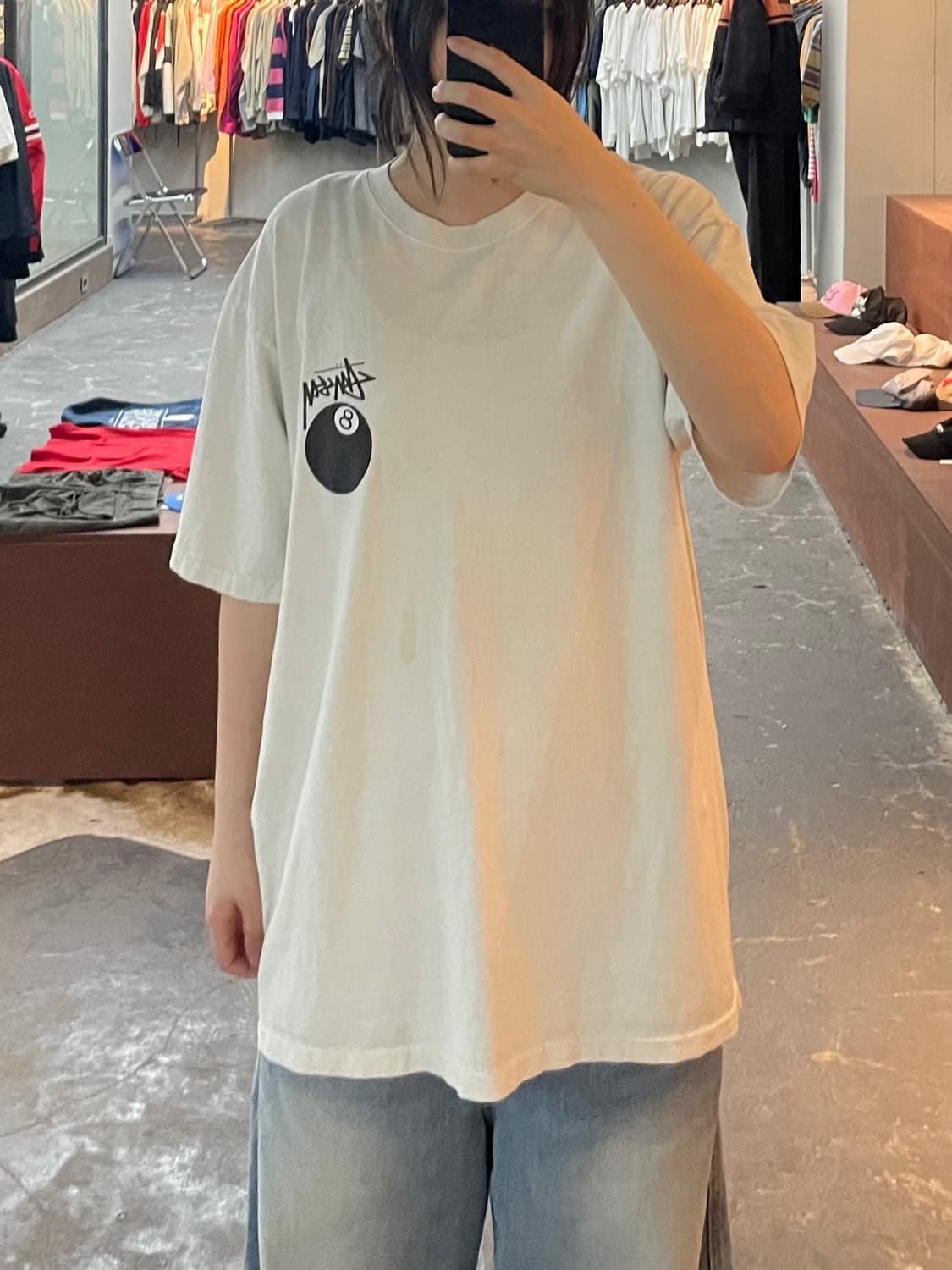 스투시 8볼 그래픽 반팔 H2387 상품이미지2