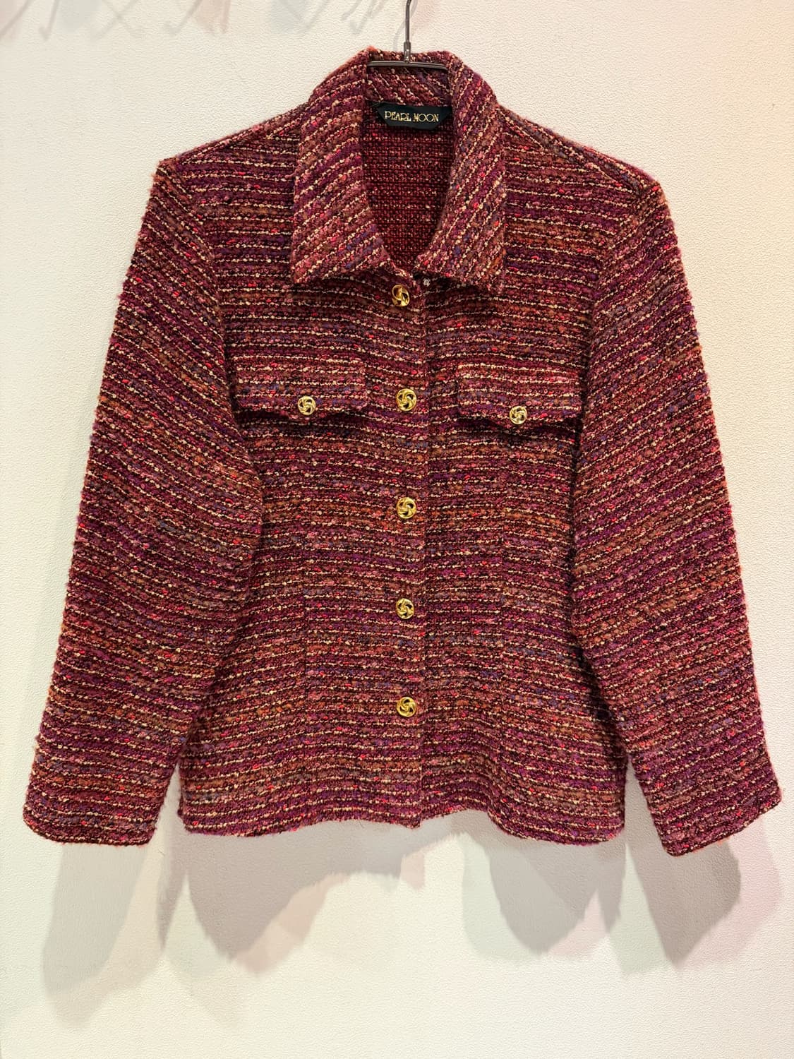 PEARL MOON 여성 트위드 자켓 (Made In Japan) 상품이미지1