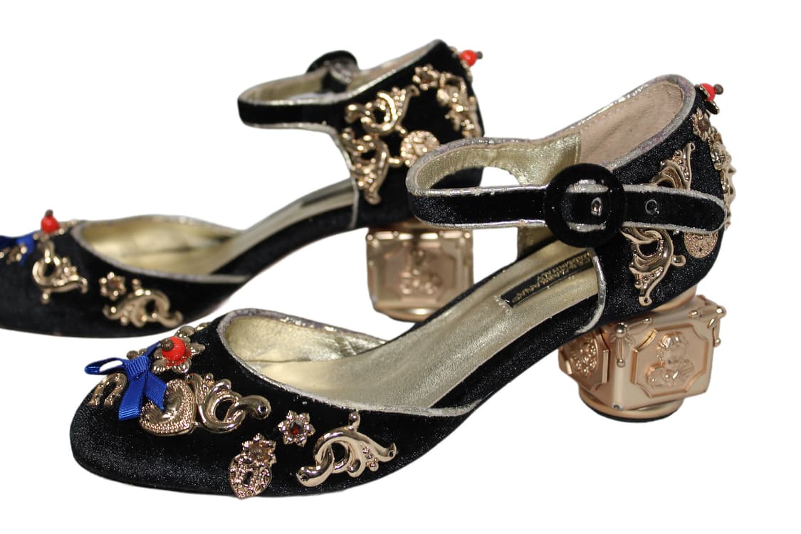 2000s Dolce&Gabbana 돌체앤가바나 바로크 샌들 상품이미지4