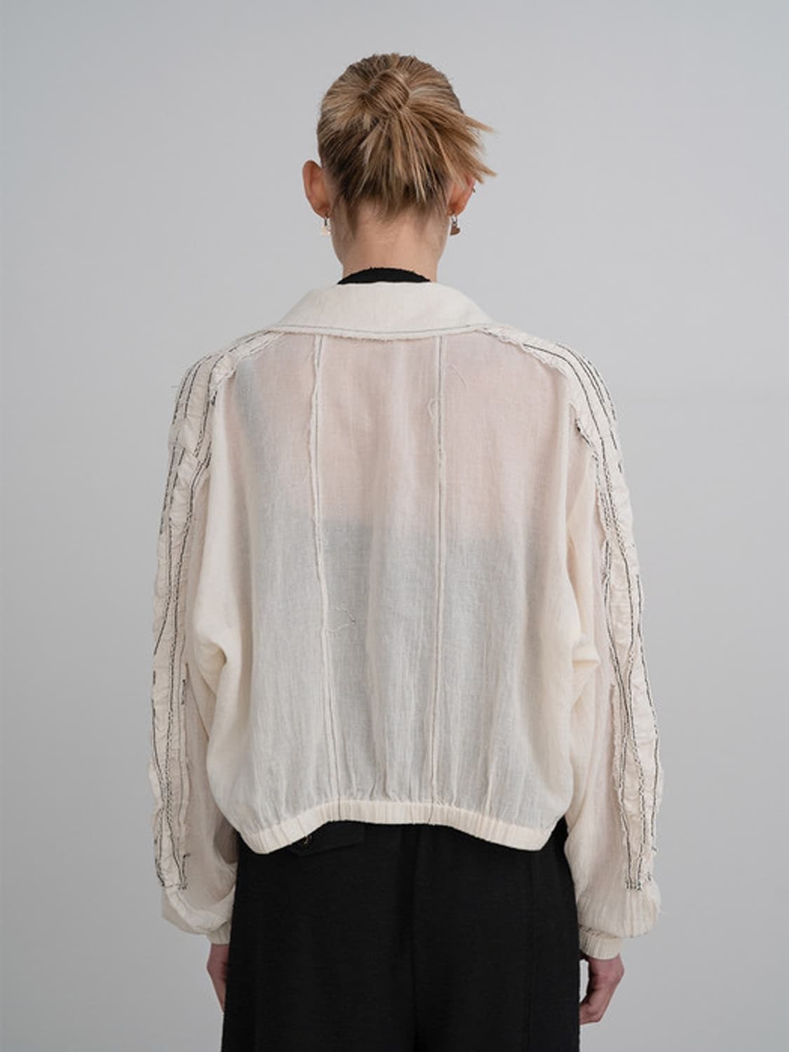 마뗑킴 린넨 봄버 자켓 상품이미지3