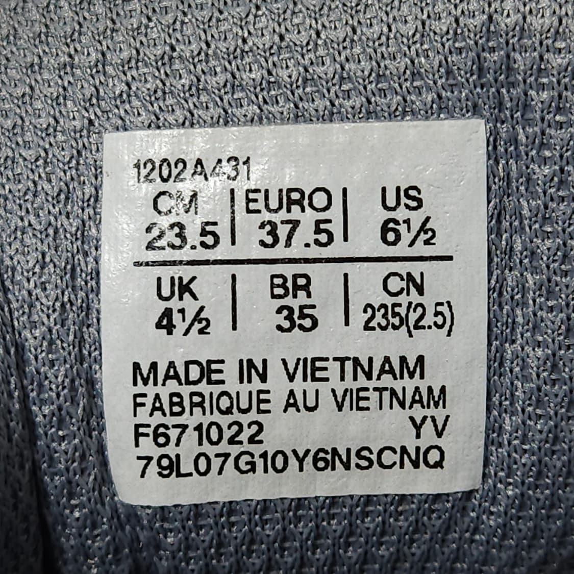 235 ) 아식스 젤벤쳐6 글레이셔 그레이 시트락 상품이미지10