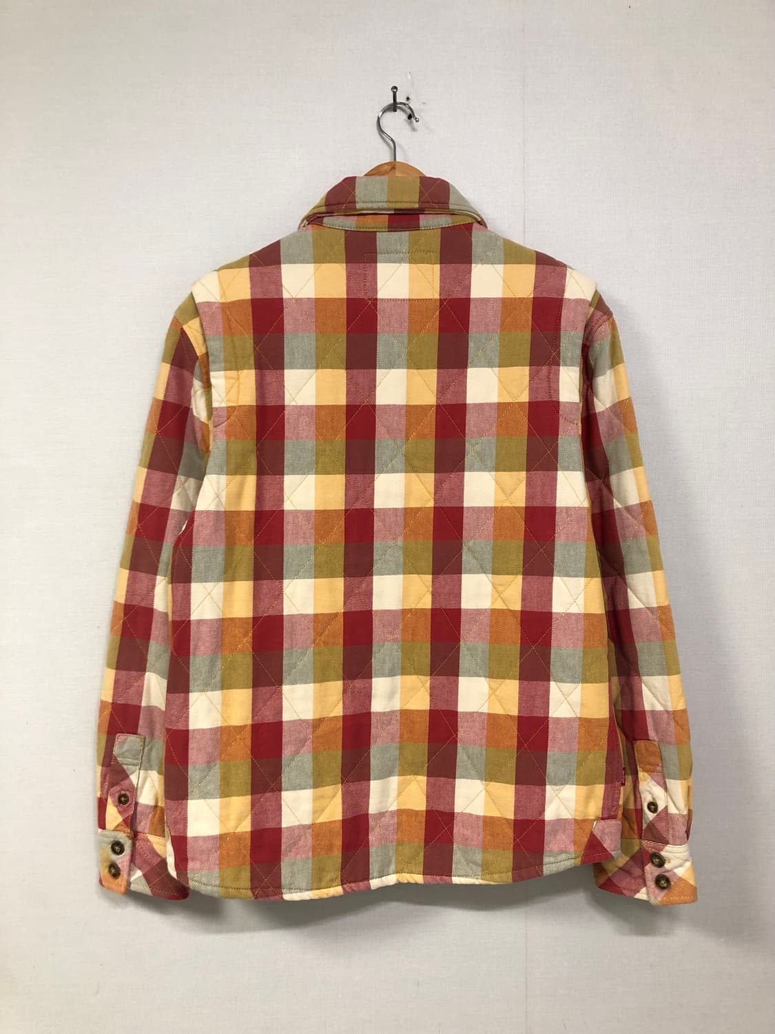 리바이스 도톰한 퀼팅 체크 셔츠 겸 자켓 L 상품이미지6