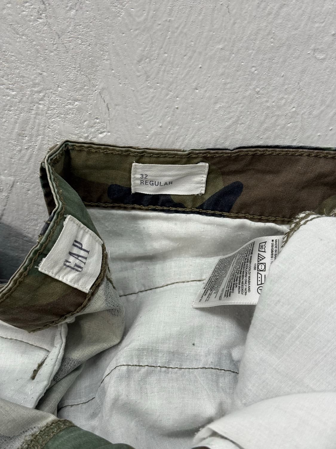 GAP Camouflage Cargo Shorts 상품이미지6