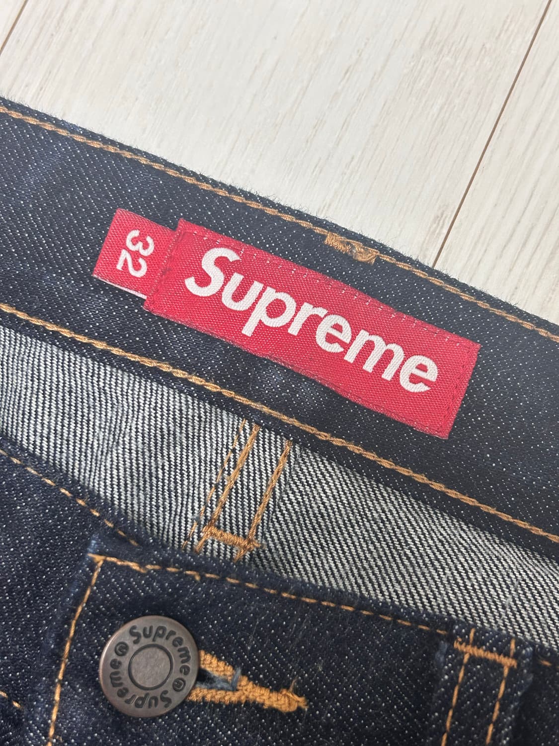 슈프림 S로고 리지드 배기진 32 상품이미지6