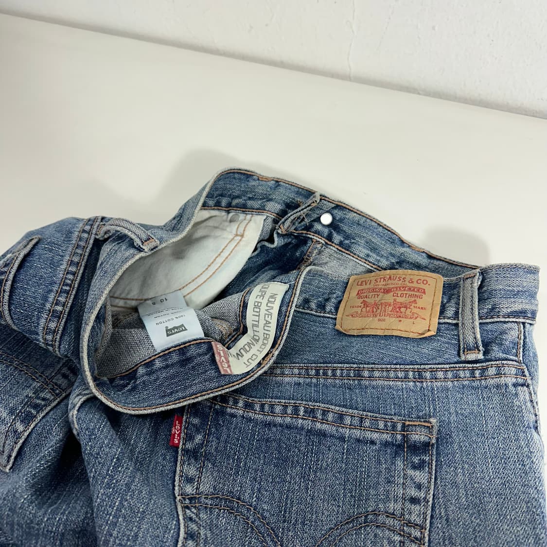 32-33 리바이스 연청 부츠컷 플레어진 상품이미지2