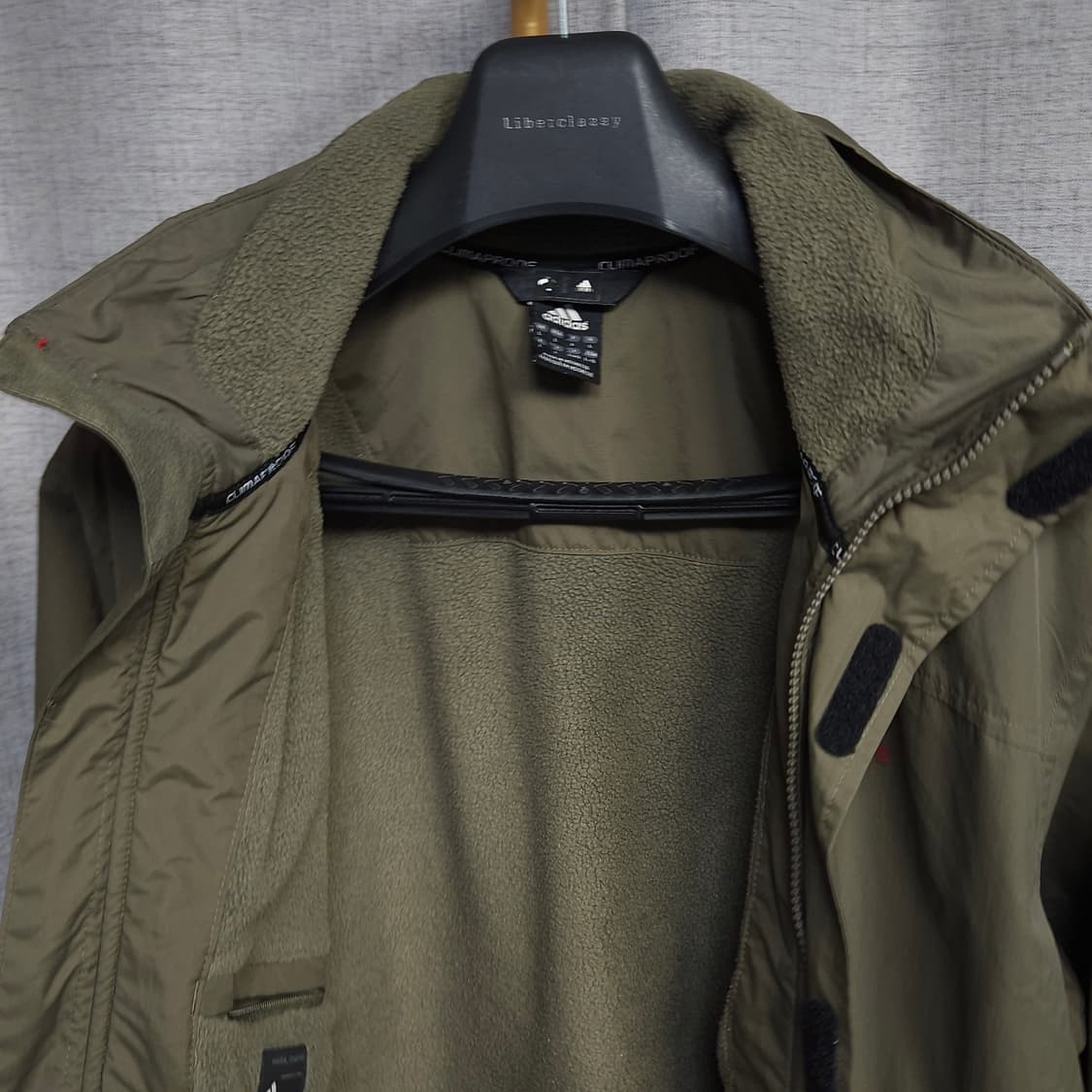 XL ) 아디다스 클라이마 프루프 남성 웜업 자켓 바람막이 상품이미지4