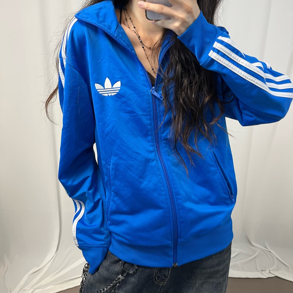 Adidas blue firebird jersey 상품이미지3