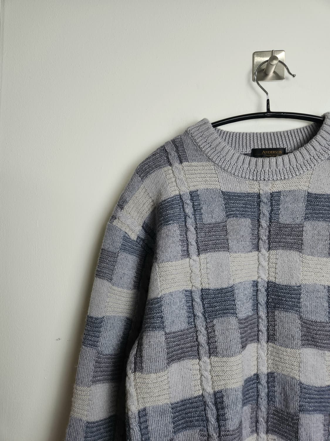 스퀘어 꼬임 니트 상품이미지8