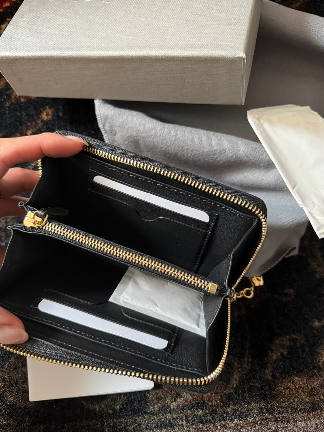 정품 알렉산더맥퀸 카드지갑 상품이미지3