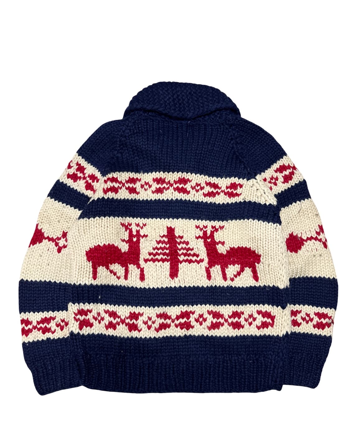 캐나다 헤비울 코위찬 니트 집업 상품이미지6