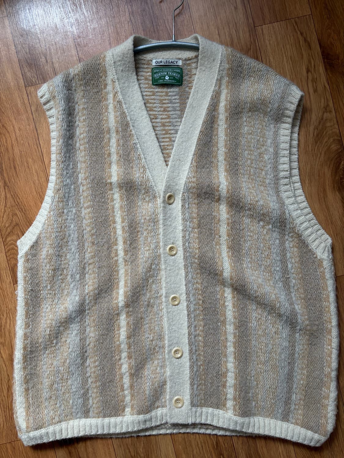 아워레가시 워크샵 데님티어스 Knitted Vest 상품이미지6