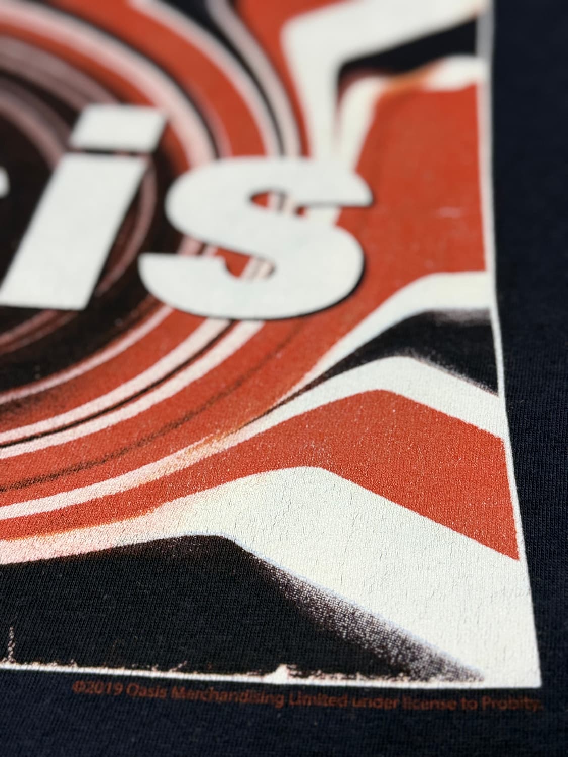 공식 오아시스 유니언잭 티셔츠 상품이미지4