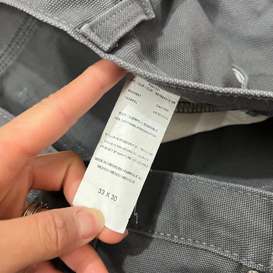 [33x30] 디키즈 카펜더팬츠 상품이미지4