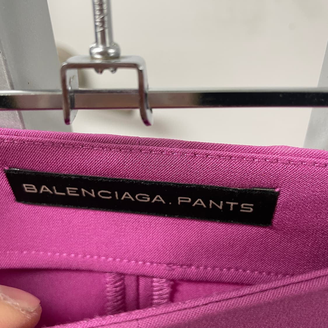 발렌시아가 실크 팬츠 핑크 38(W) 상품이미지6