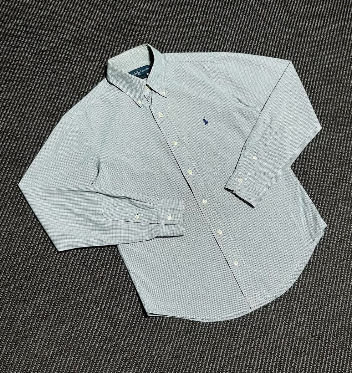 [S] Polo 폴로 랄프로렌 커스텀핏 체크셔츠 상품이미지2