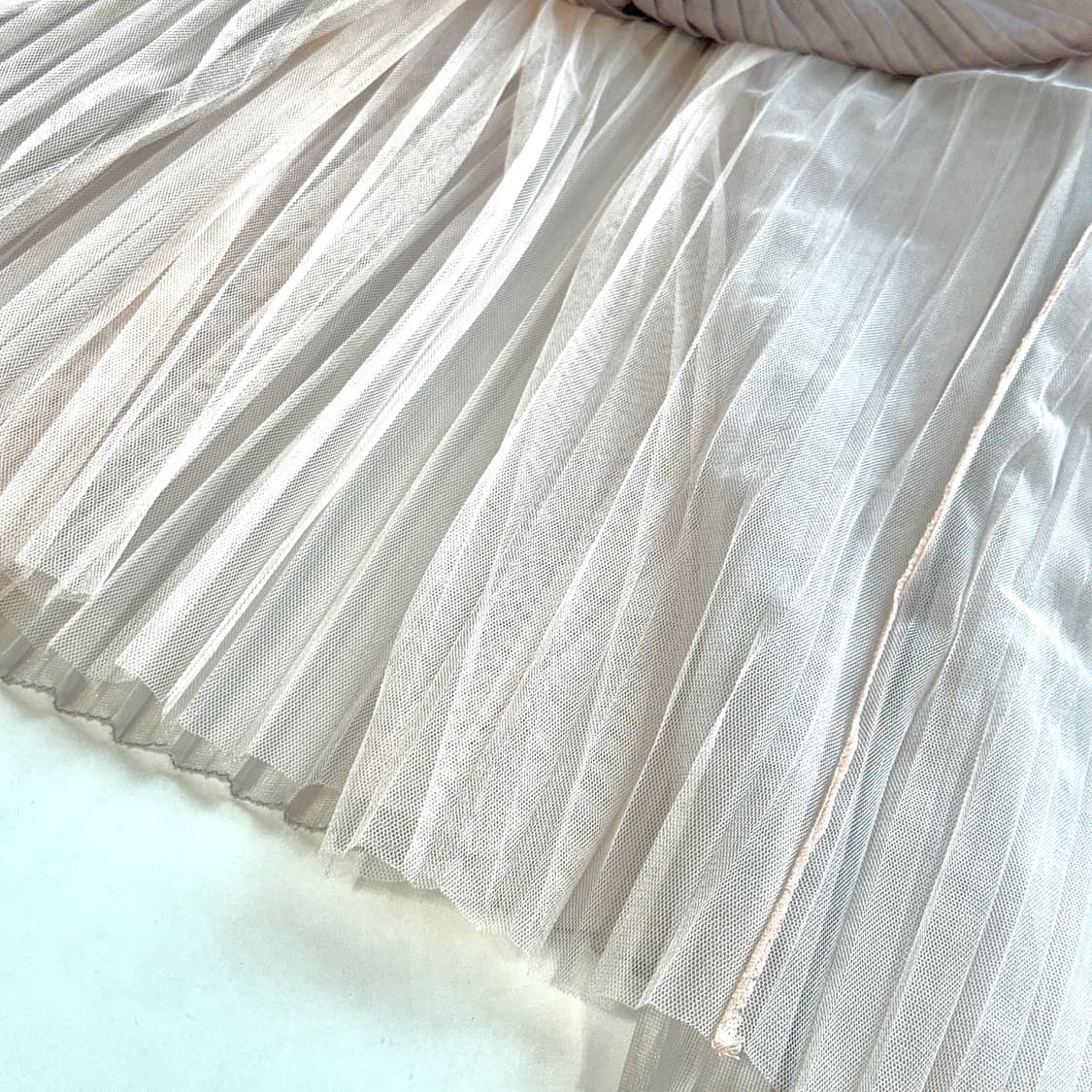 크리스챤디올 플리츠 옴브레 튤 스커트 상품이미지7