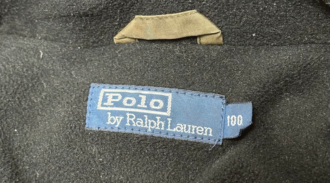 90s 폴로 랄프로렌 플리스 올리브 카키 상품이미지7