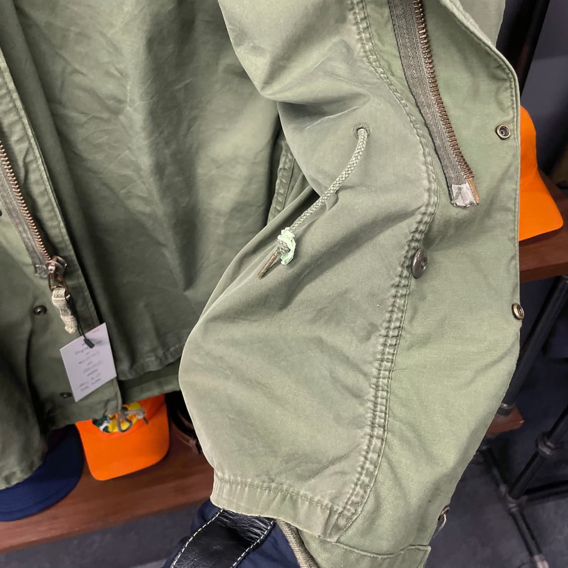 70s 알파인더스트리 M-65 필드자켓 오리지널 밀리터리 야상 N354 상품이미지7