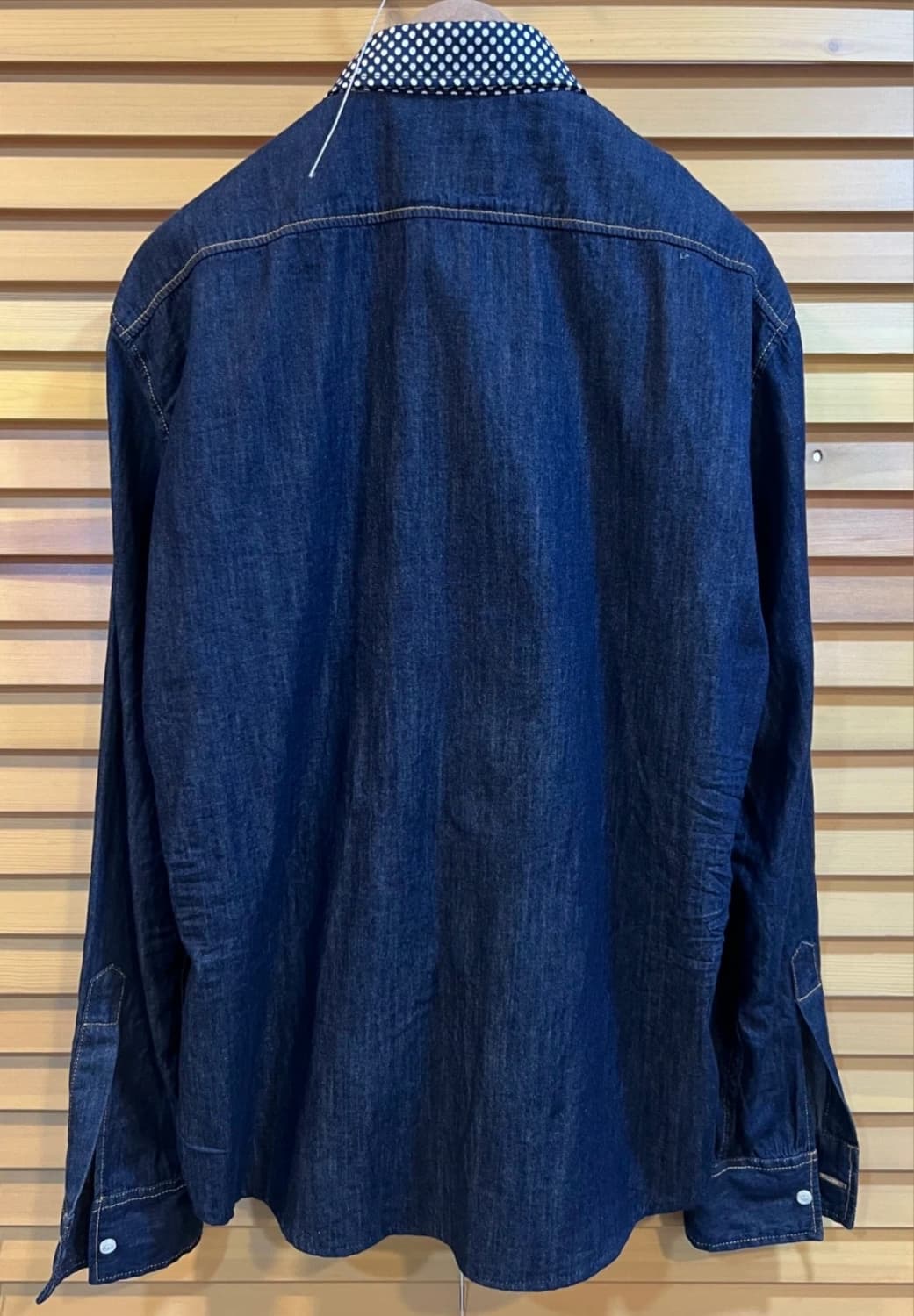 디스퀘어드2 진청 도트배색긴팔 데님셔츠
 상품이미지9