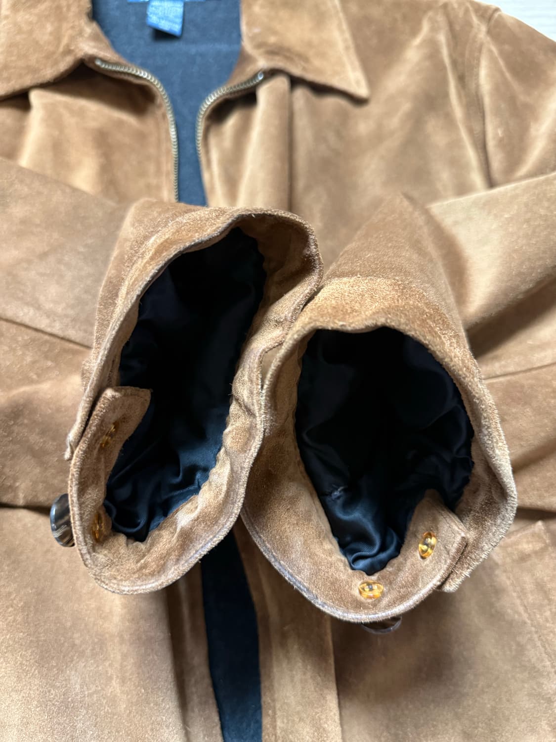 (L) 폴로 랄프로렌 헤비 스웨이드 가죽 자켓 상품이미지9