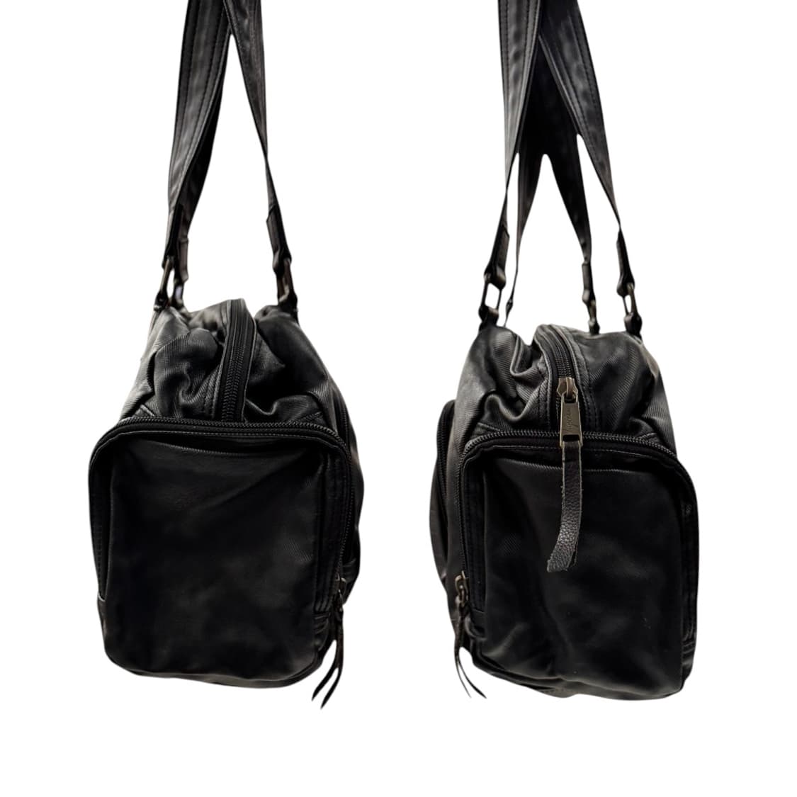 히스테릭글래머 코티드 캔버스 숄더백 블랙 상품이미지6