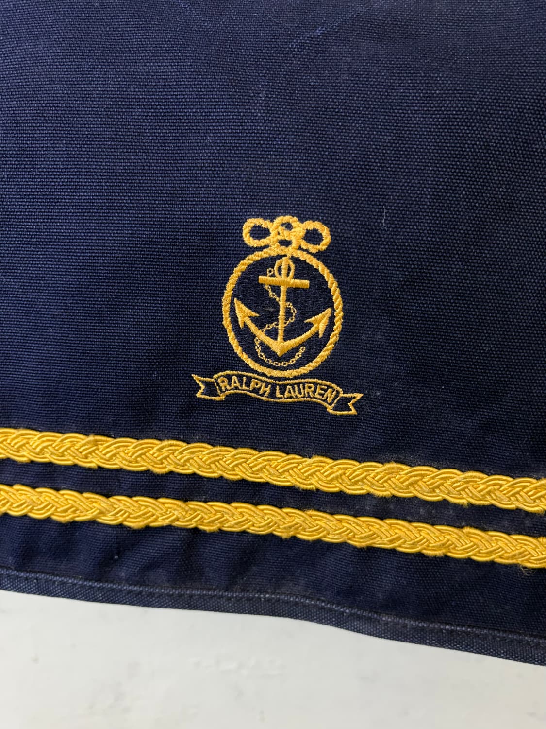 폴로랄프로렌 90s 빈티지 마린 캔버스 크로스백 상품이미지5