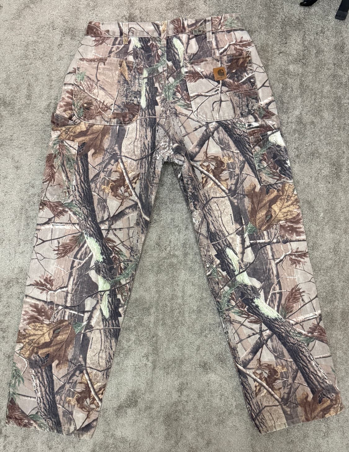 칼하트 B235 리얼트리 카모 덩가리핏 팬츠 상품이미지2