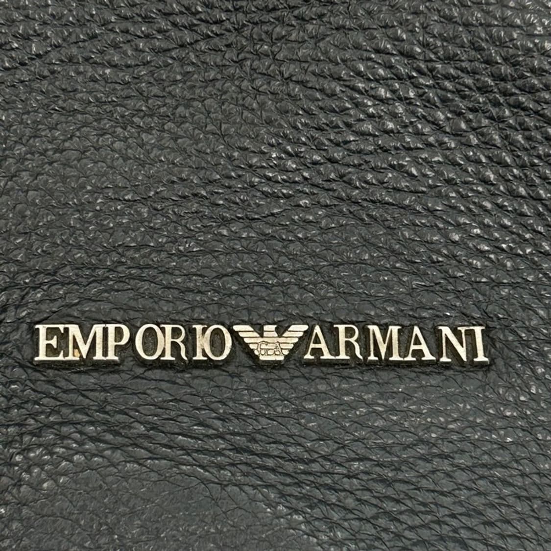 엠포리오 아르마니 레더 블랙 크로스백 상품이미지6