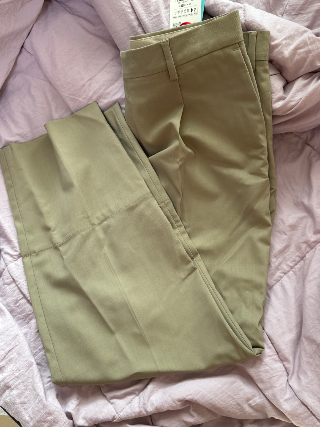 zara x harry lambert 릴렉스드 크롭 팬츠 상품이미지3