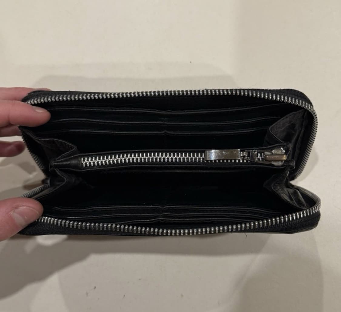 크롬하츠 레더 패치 지갑 상품이미지3