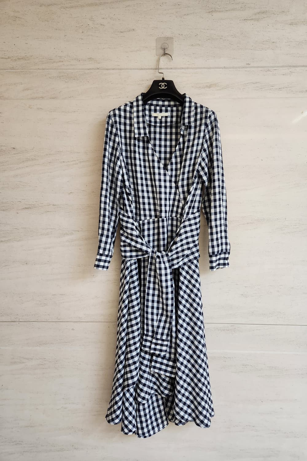 마쥬 트롱프뢰유 깅엄체크 원피스 1사이즈 상품이미지5