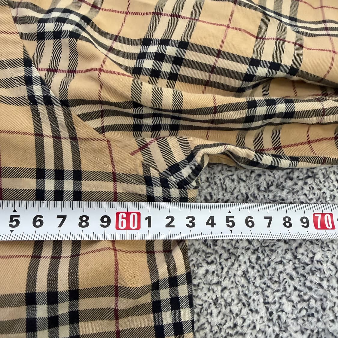 XL 버버리 노바체크 셔츠 0127H1 상품이미지7