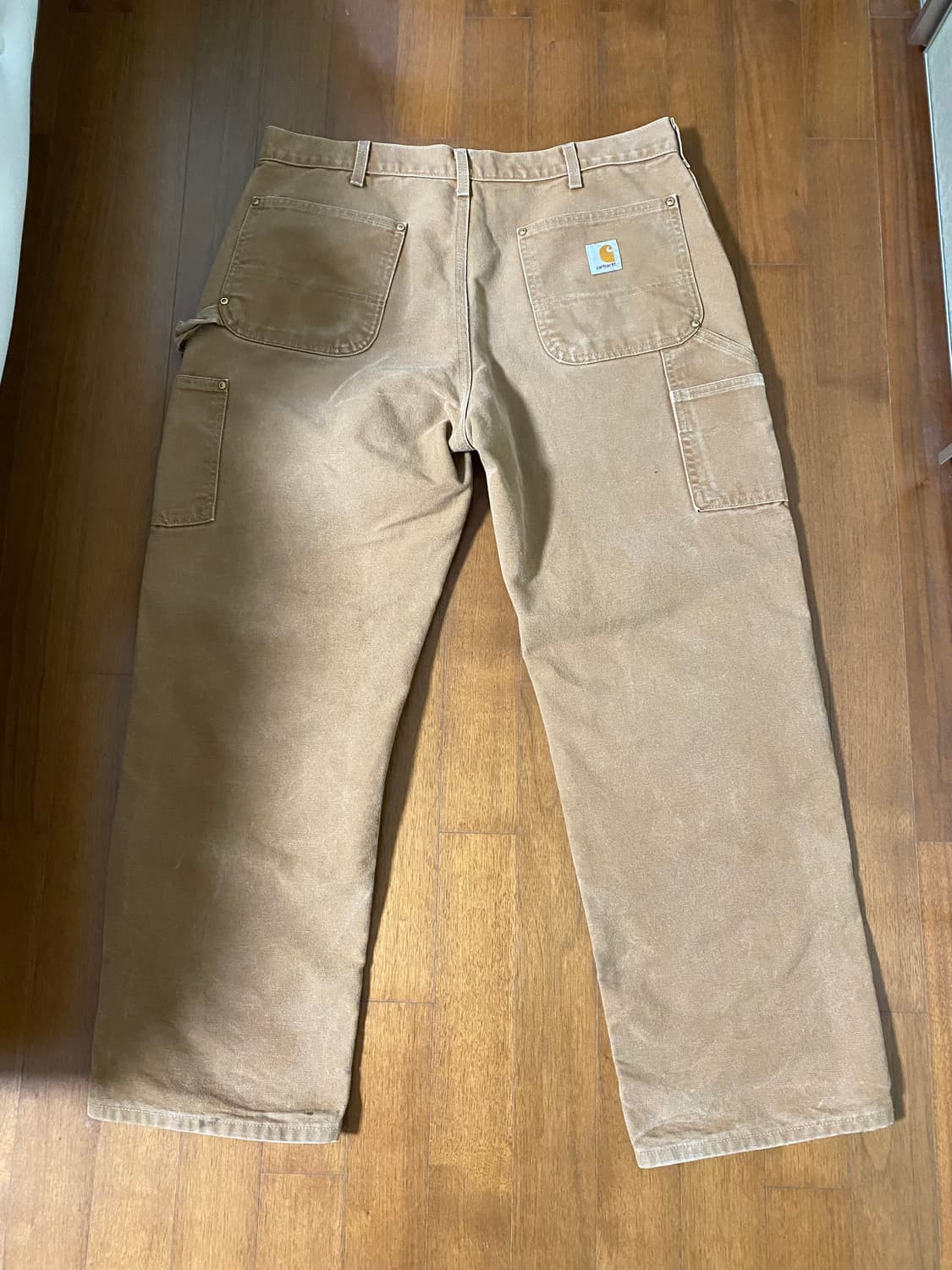 [36x30] 칼하트 더블니 팬츠 브라운 USA 상품이미지2