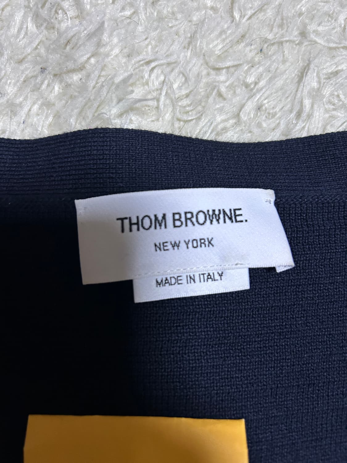 [3size] 톰브라운 밀라노스티치 금장 가디건 상품이미지2