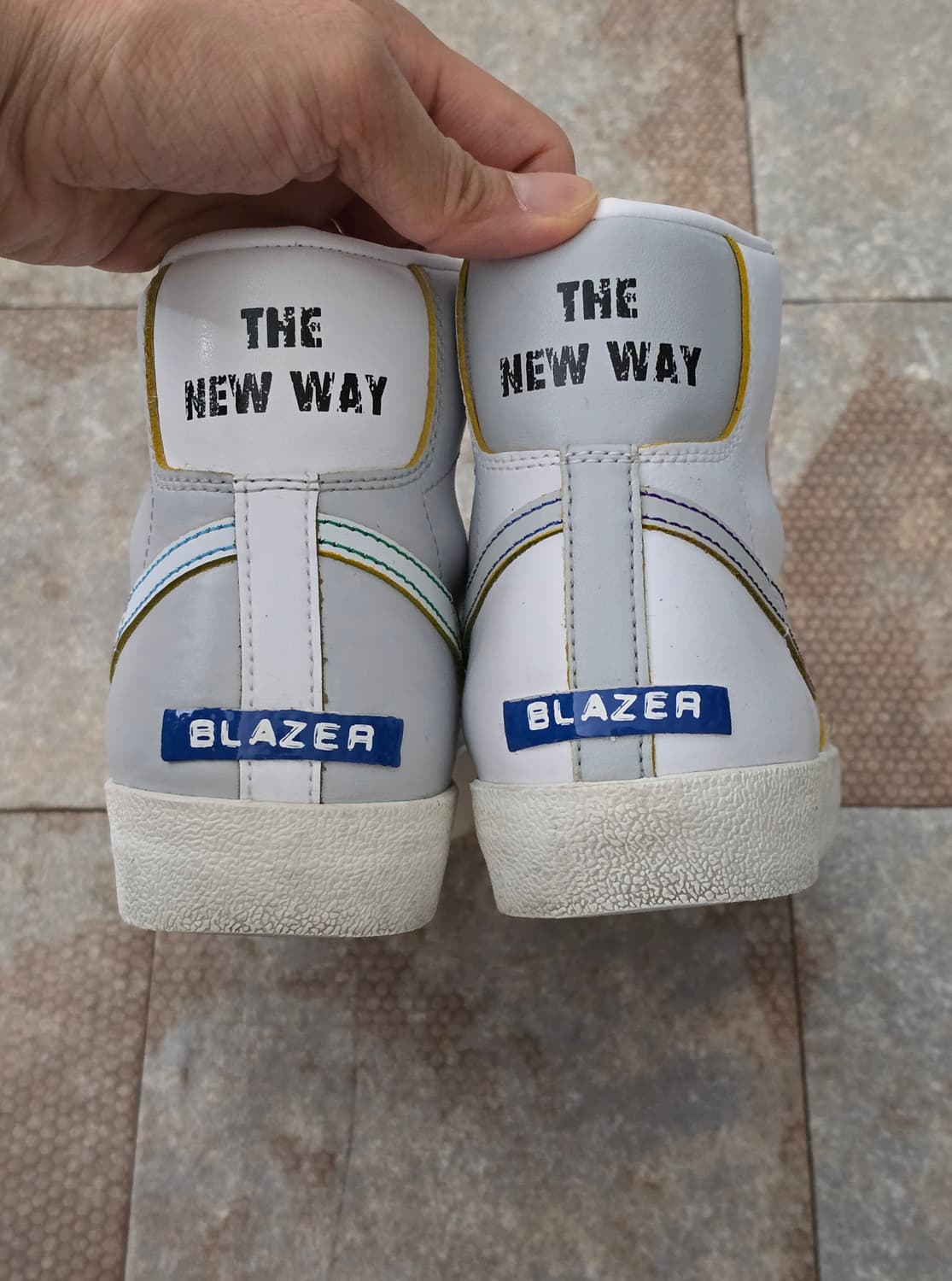 (255)나이키 블레이저 미드 77 brs 화이트 상품이미지8