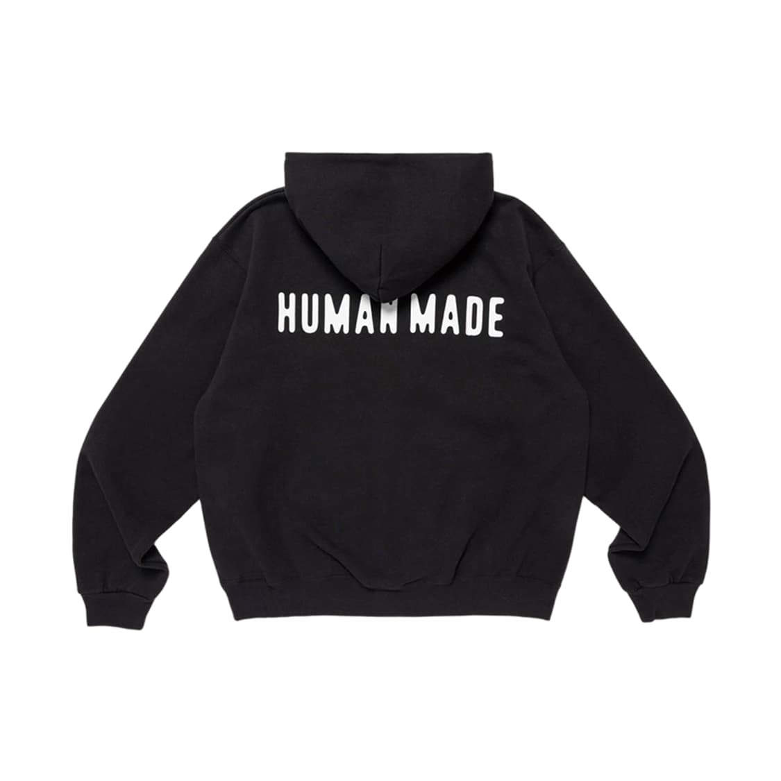 휴먼 메이드 클래식 집업 스웨트 후드 블랙 상품이미지2